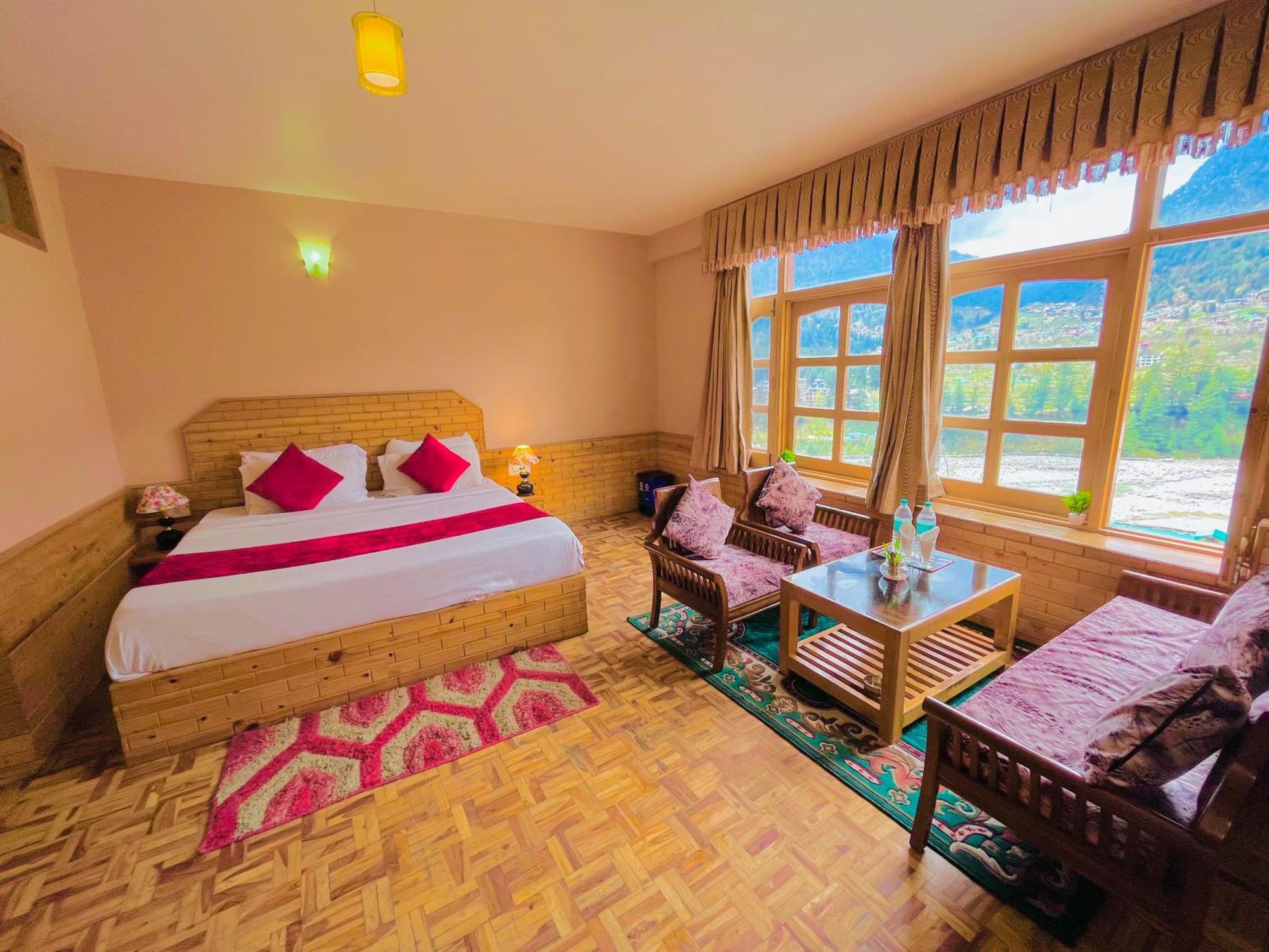 Hotel Hollywood Manali - Scenic River & Mountain View With Premium Rooms Zewnętrze zdjęcie